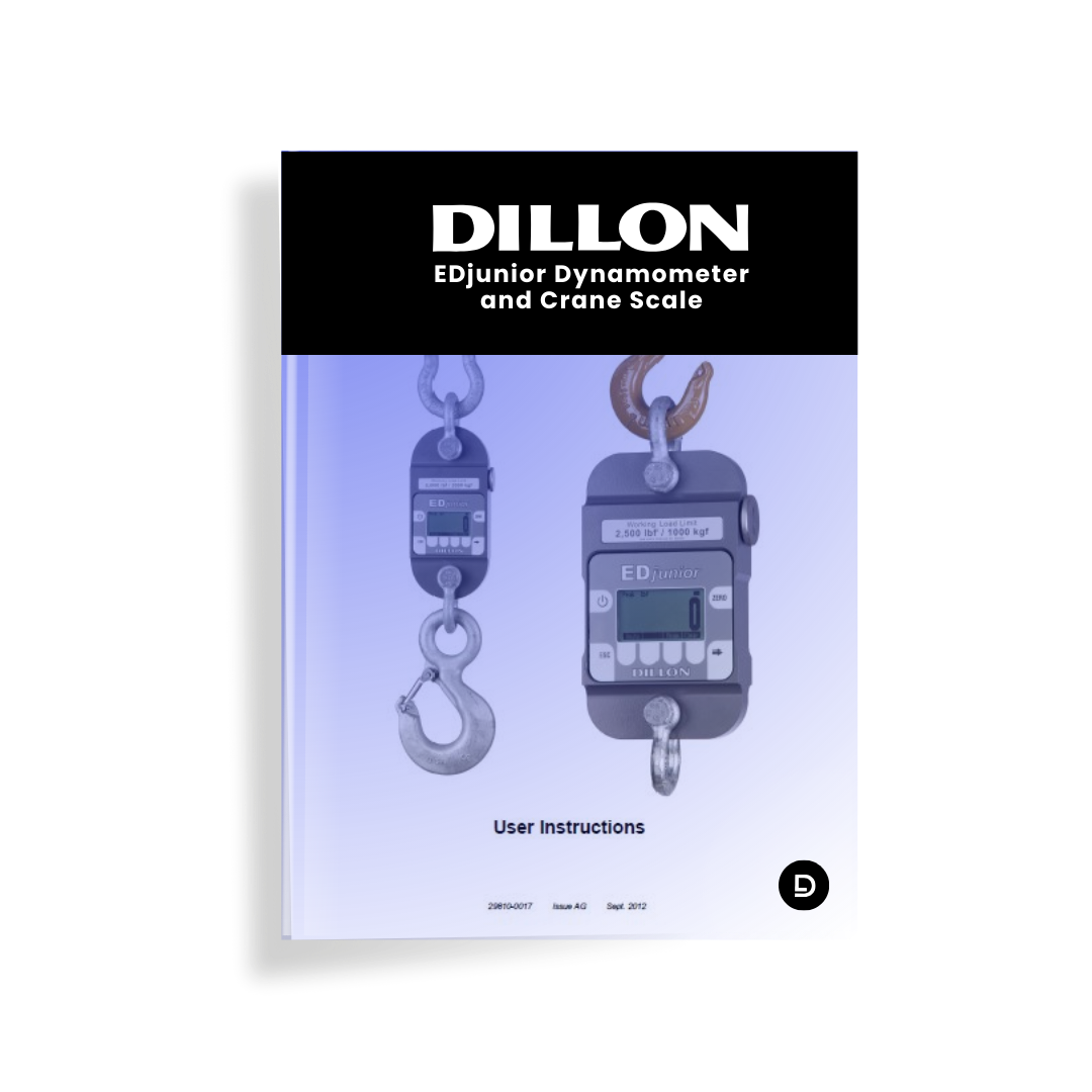 EDjunior Dynamometer and Crane Scale